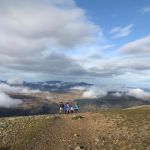 Helvellyn Climb in Lake District