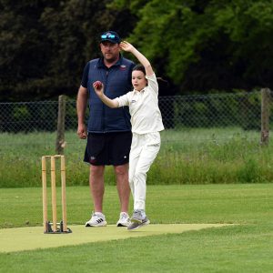 girl throwing a ball